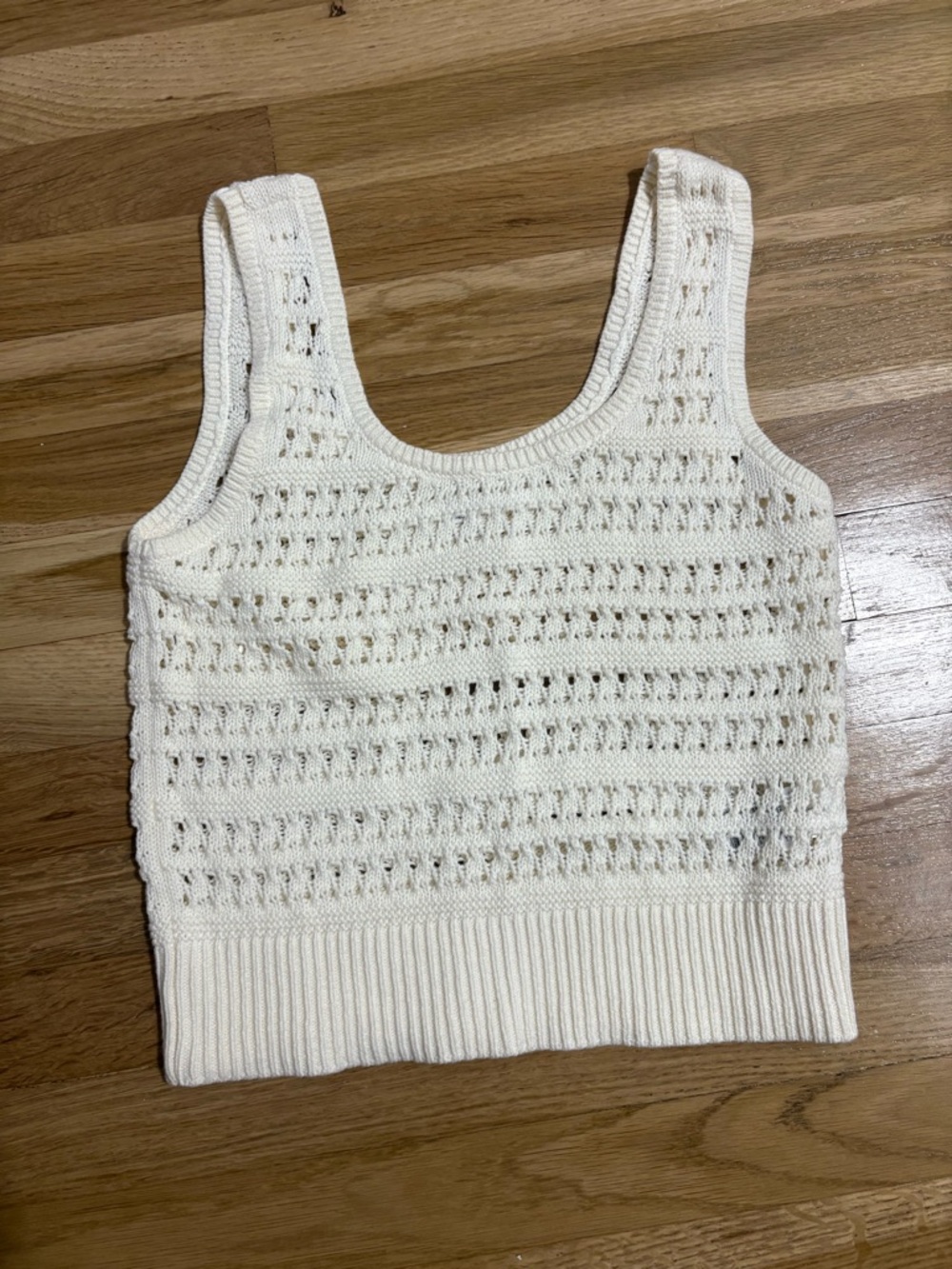 NWOT Crochet Tank